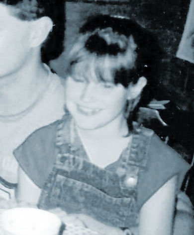 Photo of the author as a child